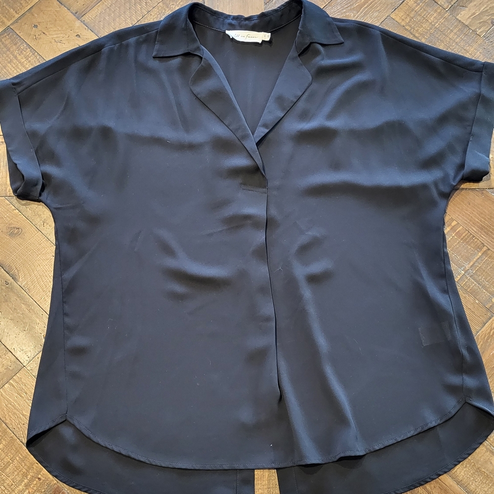 All in Favor Navy Button Down Shirt